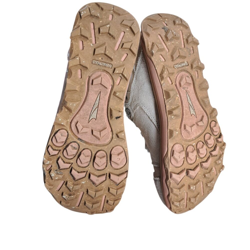 Altra Lone Peak Alpine Trail Running Sneakers Size 7 Hiking Suede Beige Outdoor - Picture 7 of 15